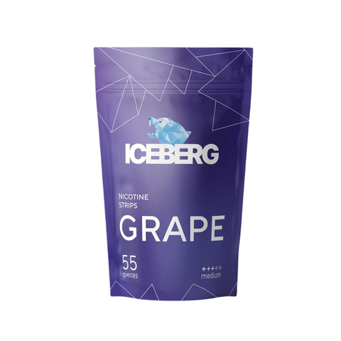 Iceberg Grape Bandelettes de nicotine