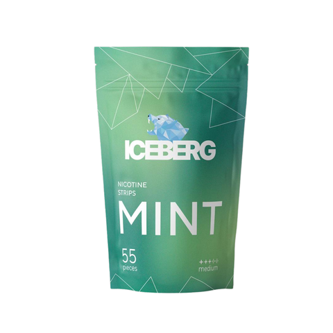 Iceberg Mint Bandelettes de nicotine