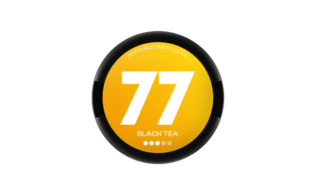 77 sachets de nicotine Black Tea