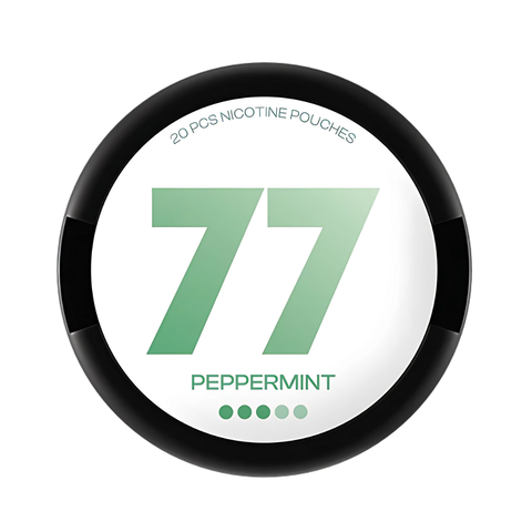 77 sachets de nicotine Peppermint