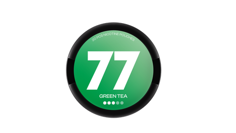 77 sachets de nicotine verts Tea