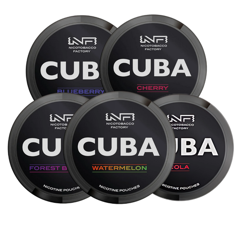 5 x Cuba Black Mixpack