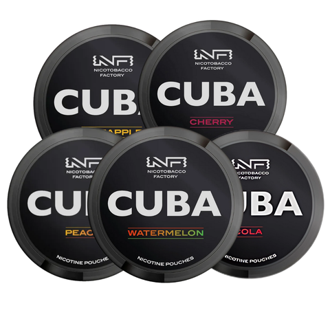 5 x Cuba Black Mixpack