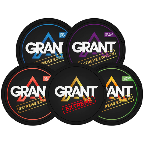 5 x Grant Mixpack