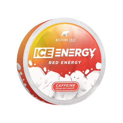 Ice Caffeine Pouch Red Energy 35 mg