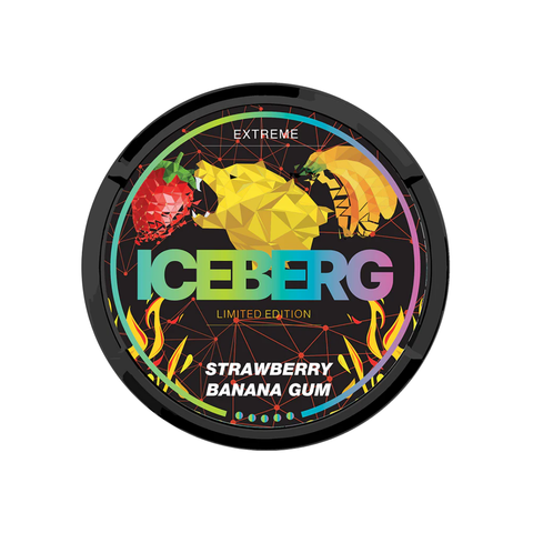 Iceberg Strawberry Banana Gum