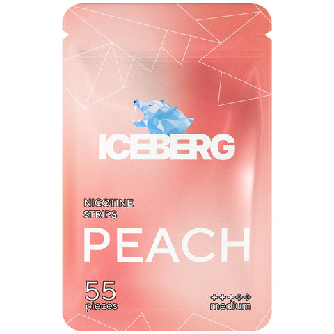 Iceberg Peach Nicotine Strips