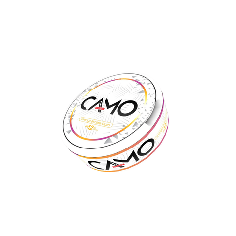 Camo Orange Bubble Gum