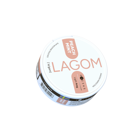 Lagom Peach Mint 4mg