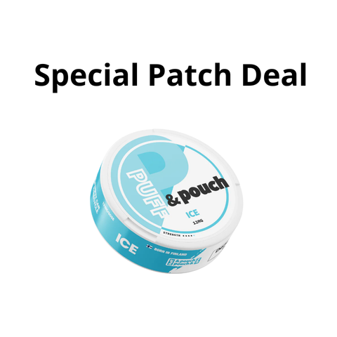 Puff & Pouch Ice 12 mg- Special Patch Deals