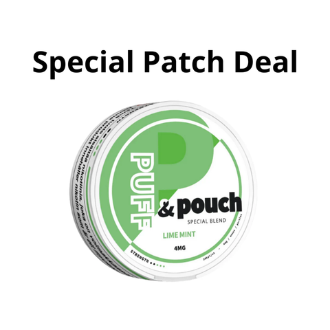 Puff & Pouch Lime 4mg - Offres de patchs spéciaux