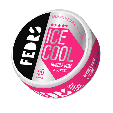 Fedrs Ice Cool x-strong Bulle Gum