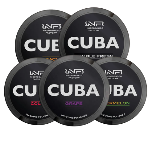 5 x Cuba Black Mixpack