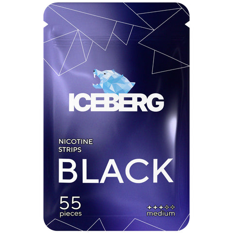 Iceberg Black Nicotine Strips