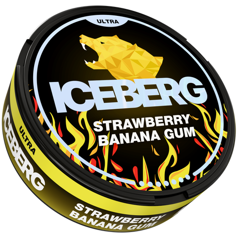 Iceberg Strawberry Banana Gum 70mg