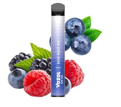 VOZOL BAR 500 BLUE RAZZ ICE.